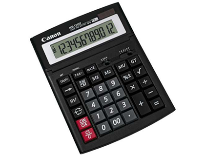 CANON CALCULATOR WS-1210T CANON CALCULATOR WS-1210T