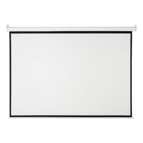 Manual Wide Screen 266x150cm, Ratio16:9, white matt 1.1 gain with 4cm Black boarders