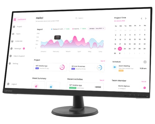 Monitor Lenovo D32-40/ 31.5(1920x1080) 60Hz/ Ports: DP,HDMI/ Raven Black/ 3YW Monitor Lenovo D32-40/ 31.5(1920x1080) 60Hz/ Ports: DP,HDMI/ Raven Black/ 3YW