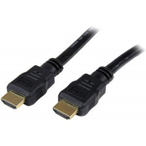 HDMI Cable 2Mtrs Long, UHD V2.0, Male / Male, 8K High Speed With Ethernet, Black Net Jacket, Gold Pl