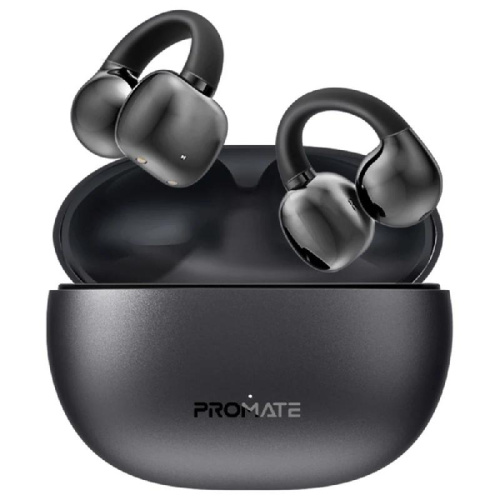 Promate AudioFit Open Ear Clip On TWS Earbuds AirClip.Black