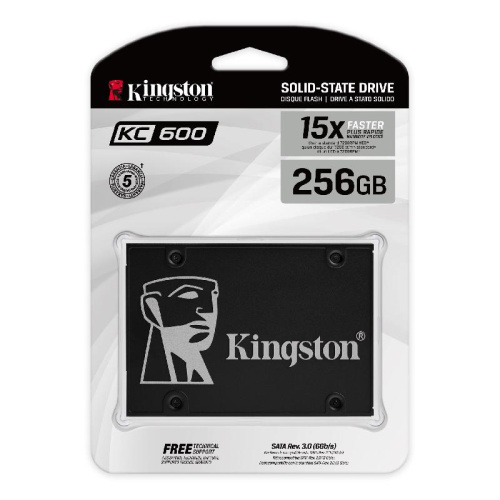 256G SSD KC600 SATA3 2.5"