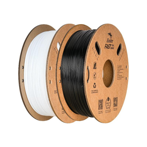 Ender Fast PLA Value Pack White + Black 1.75mm 2kg Ender Fast PLA Value Pack White + Black 1.75mm 2kg