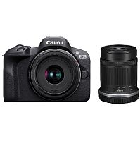 Canon DSLR EOS R100+RFS18-45S+RFS55-210S SEE