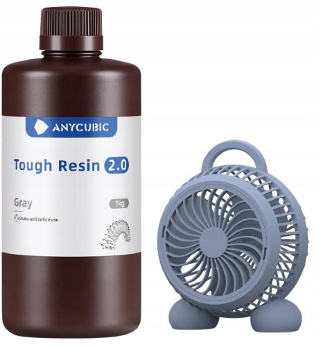 Anycubic Tough Resin 2.0 GREY 1L