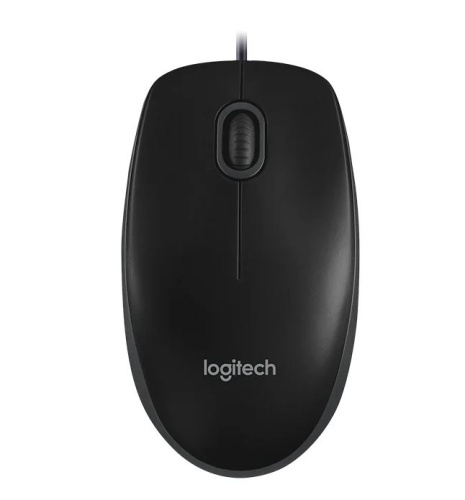 LOGITECH Corded Mouse B100 - Business EMEA - BLACK LOGITECH Corded Mouse B100 - Business EMEA - BLACK
