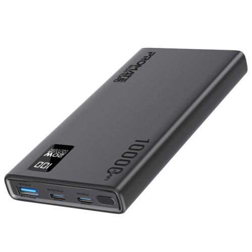 Promate Power Bank 10000mAh20W BOLT-10PD. BLACK
