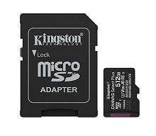 512GB microSDXC Canvas Select Plus Gen3 150MB/s A1 Card + Adapter