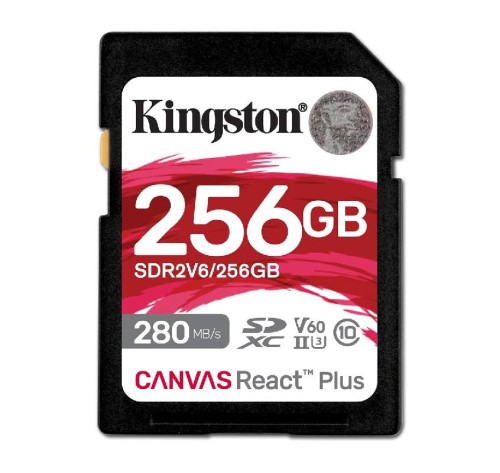 256GB SDXC II V60 React Plus 256GB SDXC II V60 React Plus