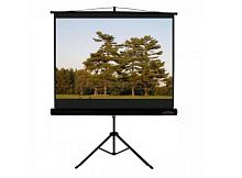 Tripod Screen (79"x79")200x200cm, White Matt 3D Support with 4cm Black boarders / Stand
