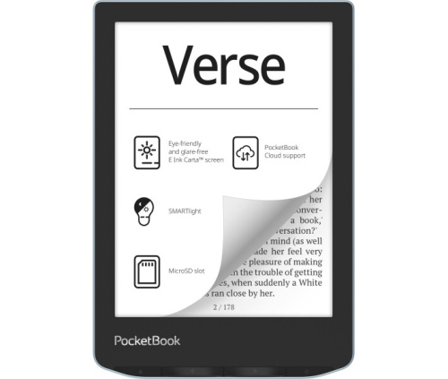 e-reader PocketBook 629 Bright Blue