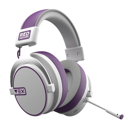 Wireless headset Red Square RS319 V3X (RSQ-31019) White/Purple Wireless headset Red Square RS319 V3X (RSQ-31019) White/Purple