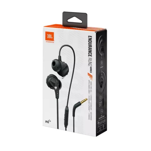 JBL Endurance Run 2 Black Wired JBL Endurance Run 2 Black Wired