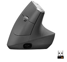 LOGITECH MX Vertical Advanced Ergonomic Mouse - GRAPHITE - 2.4GHZ/BT - EMEA