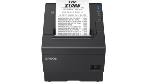 Epson TM-T88VII (112): USB, Ethernet, Serial, PS, Black