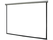 Electrical Screen (120"x120")300x300cm, (Tubular Motor) white matt 1.1 gain with Remote 