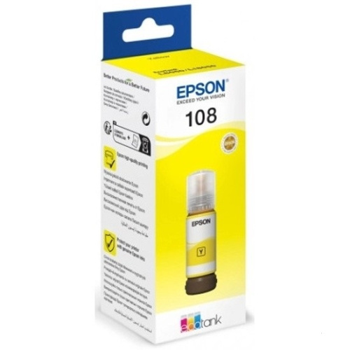 108 EcoTank Yellow ink bottle 108 EcoTank Yellow ink bottle