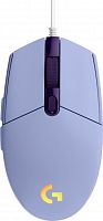 LOGITECH G203 LIGHTSYNC Gaming Mouse - LILAC - USB -EMEA - G203 LIGHTSYNC