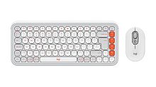 LOGITECH POP ICON COMBO - OFF WHITE - US INT'L - BT - N/A - INTNL-973