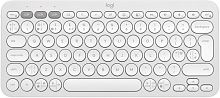 LOGITECH Pebble Keys 2 K380s - TONAL WHITE - US INT'L - BT - INTNL-973 - UNIVERSAL