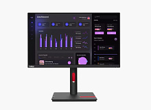 Monitor Lenovo ThinkVision T24i-30/ 23.8" LED Full HD  (1920x1080)/ 178° / 178°/ 250 cd/m²/ Tilt, Sw