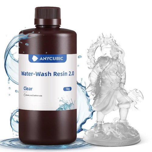 Anycubic Water-Wash Resin 2.0 CLEAR 1L