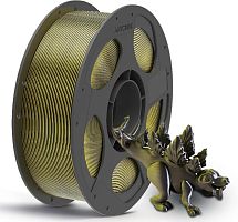 Anycubic PLA Silk Filament Dual Color BLACK-GOLD 1.75mm 1kg