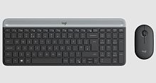 LOGITECH Slim Wireless Keyboard and Mouse Combo MK470-GRAPHITE-RUS-2.4GHZ-INTNL