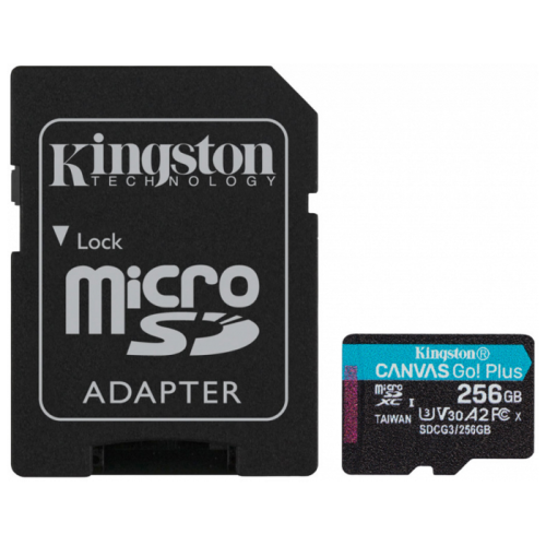 Kingston Canvas Go! Plus microSD 256GB