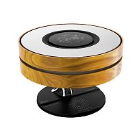 Promate Wireless Speaker w/Desk Lamp, Wireless Charger MIRTH.UNI