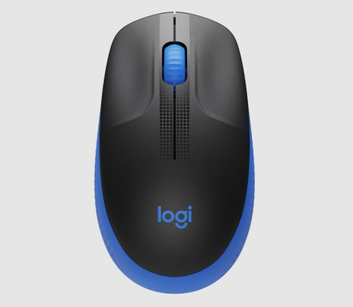 LOGITECH M190 Full-size wireless mouse - BLUE