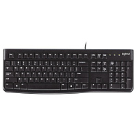LOGITECH Corded Keyboard K120  - Russian layout - BLACK