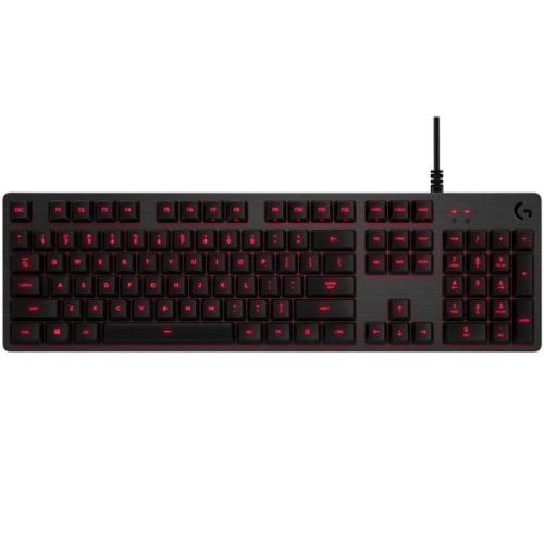 LOGITECH G413 Mechanical Gaming Keyboard - CARBON - RUS - USB- RED LED LOGITECH G413 Mechanical Gaming Keyboard - CARBON - RUS - USB- RED LED