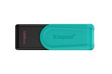 128GB Portable USB 3.2 Gen 1 DataTraveler Exodia S (Black/Turquoise)