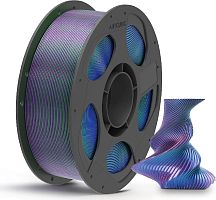 Anycubic PLA Silk Filament Tri Color BLUE-GREEN-PURPLE 1.75mm 1kg