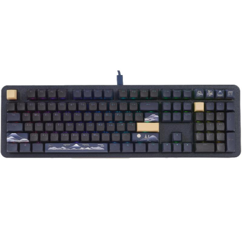RSQ-20069 Keyboard wired Red Square Alumix 104 Yotei [g3ms Magnetite Ice] (RSQ-20069) Blue
