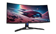 Monitor Lenovo Legion R34w-30/ 34" WQHD (3440x1440) VA/ 180Hz/ Tilt, Swivel, Height Adjust Stand/ 2x