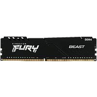 16GB 3200MT/s DDR4 CL16 DIMM 1Gx8 FURY Beast Black