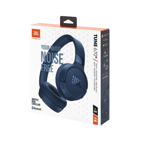 JBL Tune 670NC Blue JBL Tune 670NC Blue