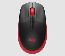 LOGITECH M190 Full-size wireless mouse - RED