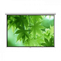 Electrical Screen (197"x158")500x400cm, (Tubular Motor) Fiber Glass 3D Support With Switch / Remote 