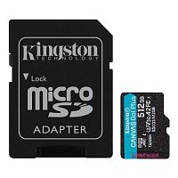 512GB microSDXC Canvas Go Plus 170R A2 U3 V30 Card + ADP