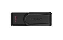 64GB Portable USB 3.2 Gen 1 DataTraveler Exodia S (Black/Black)