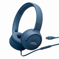 JBL Tune 520C USB-C wired Blue