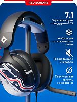 Headphone wired Red Square RS321 ROX (RSQ-30021) Black