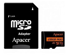 microSDXC UHS-I U3 V30 A2 128GB w/ 1 Adapter RP