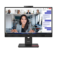Monitor Lenovo ThinkVision T27QD-4v/ 27" QHD WLED/ 120Hz/ Tilt, Swivel, Pivot, Height Adjust Stand/ 