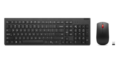 Lenovo Essential Wireless Combo Keyboard & Mouse Gen2 Black-Russian/Cyrillic Lenovo Essential Wireless Combo Keyboard & Mouse Gen2 Black-Russian/Cyrillic