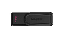 64GB Portable USB 3.2 Gen 1 DataTraveler Exodia S (Black/Black)