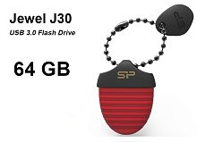 Silicon Power Jewel J30 Flash Drive 64GB Red